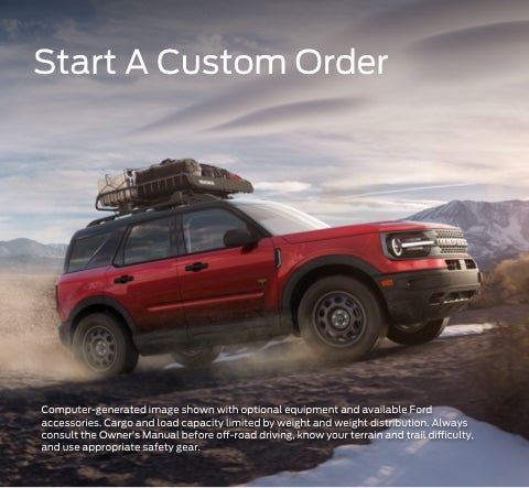 Start a custom order | Vaughn Ford Lincoln in Oakdale LA